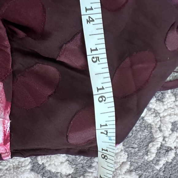 JS collections silk blend floral printed halter corset top size 14 - Picture 13 of 14